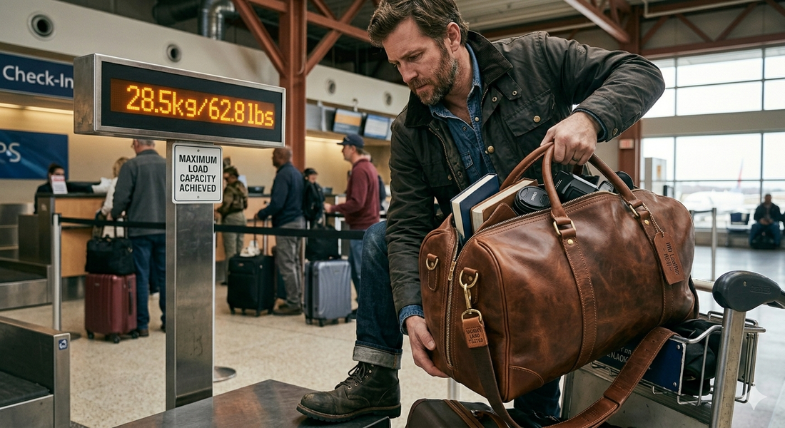 How Much Weight Can a Leather Duffle Bag Carry?