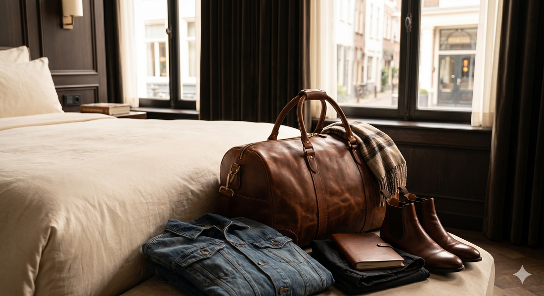 What Makes a Leather Duffle Bag Ideal for Weekend Travel?