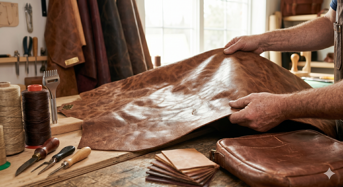 Why is Full-Grain Leather the Best Choice for Men’s Bags?