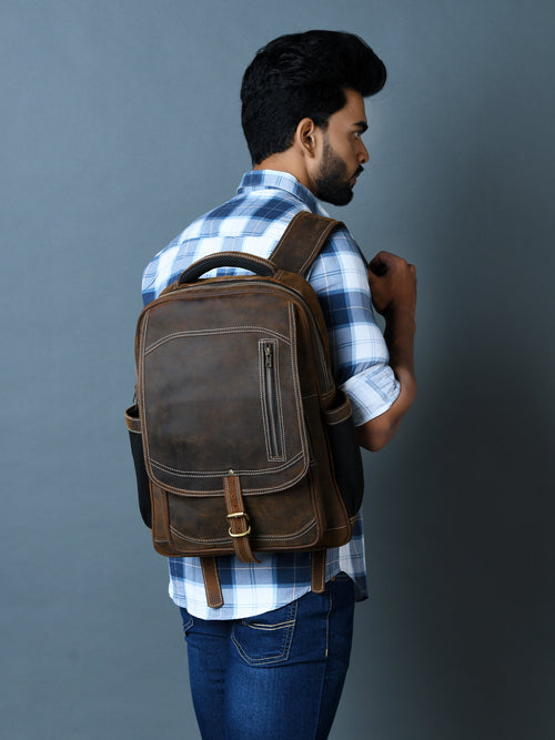 001 Leather Backpack