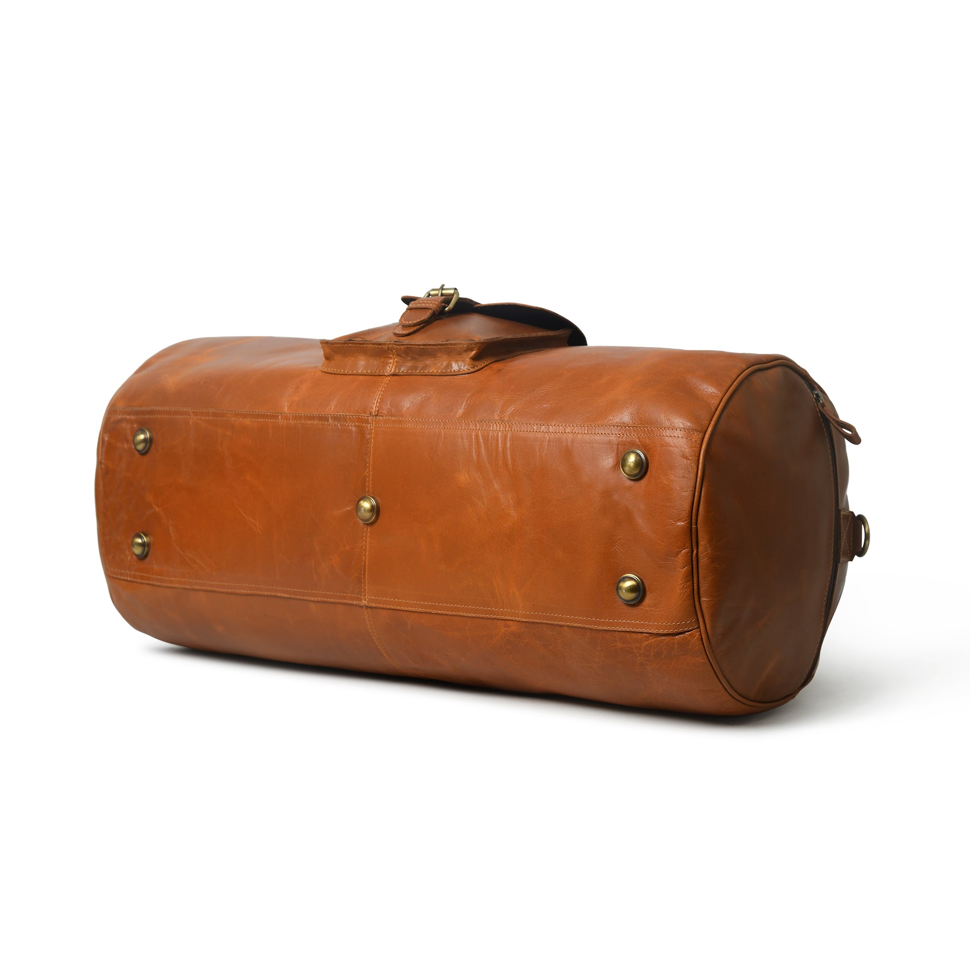 024 Leather Round Tan