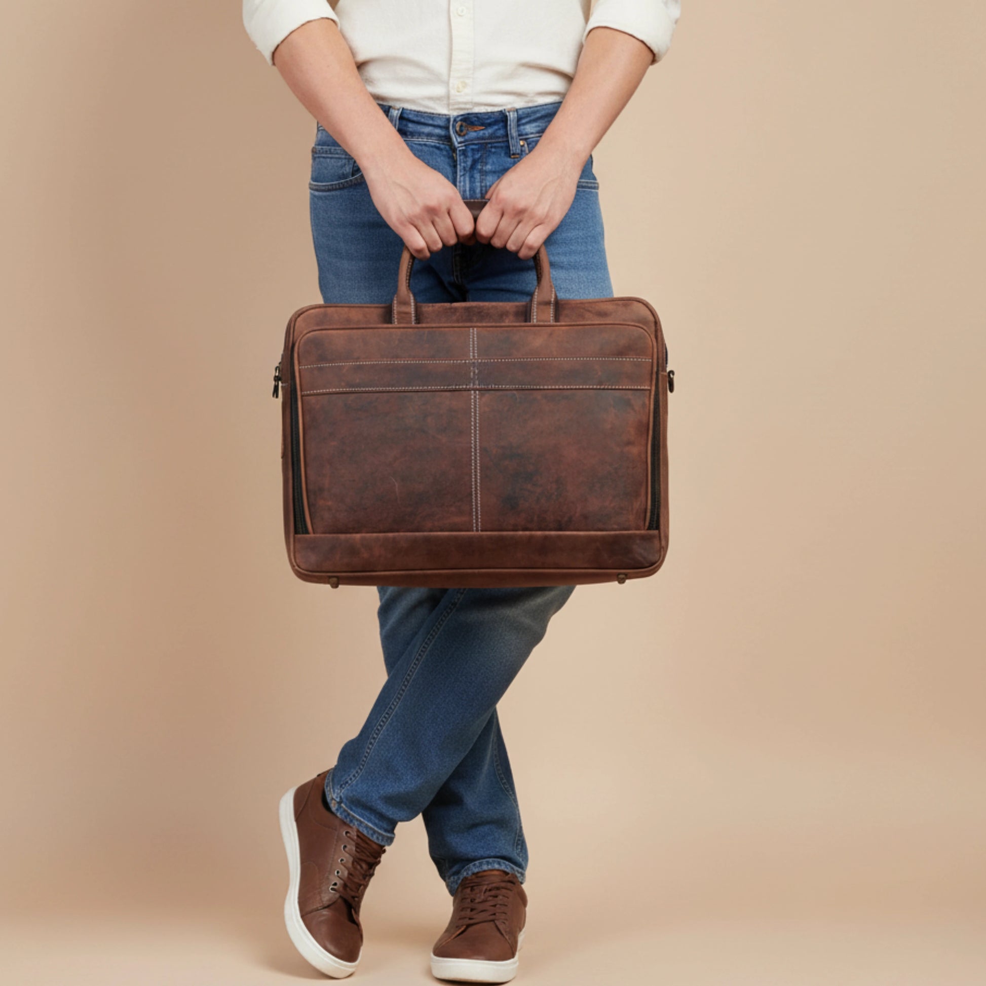 025 Leather Briefcase