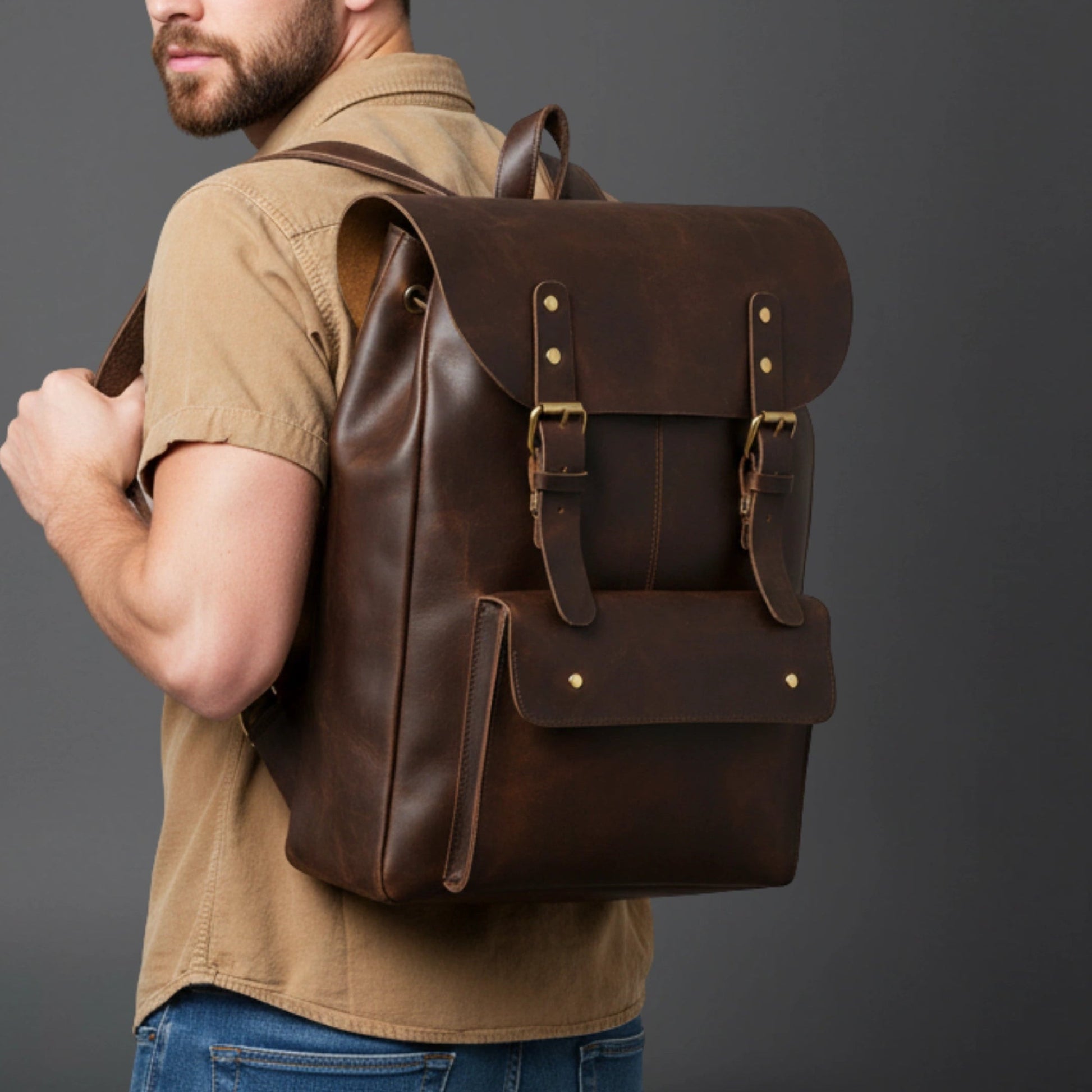 015 Leather Backpack