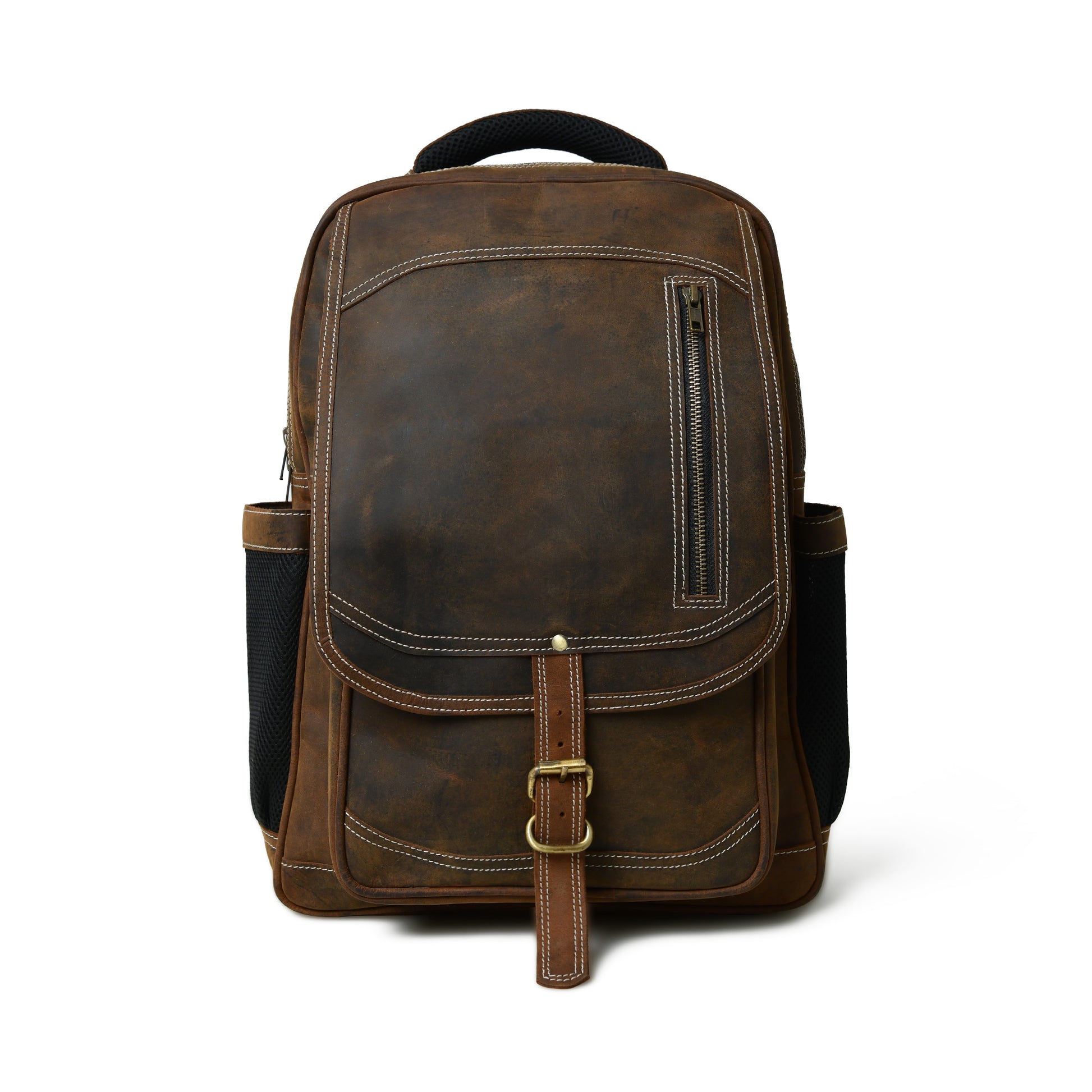 best top grain leather hybrid backpack by IND Leather