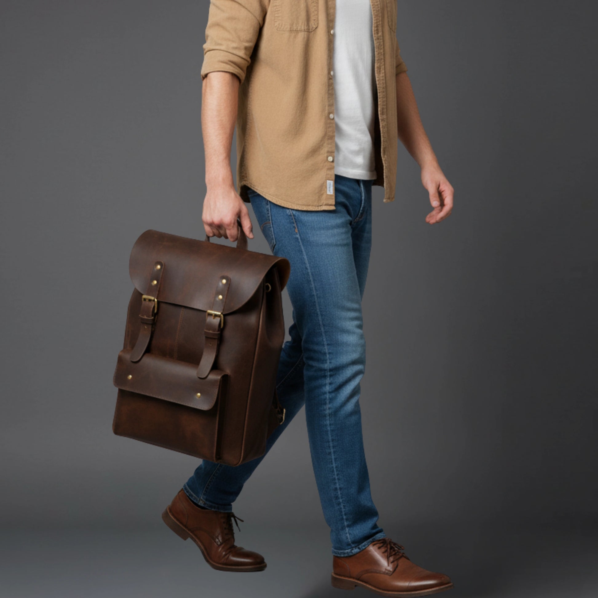 015 Leather Backpack