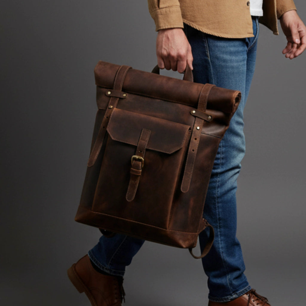 010 Leather Backpack