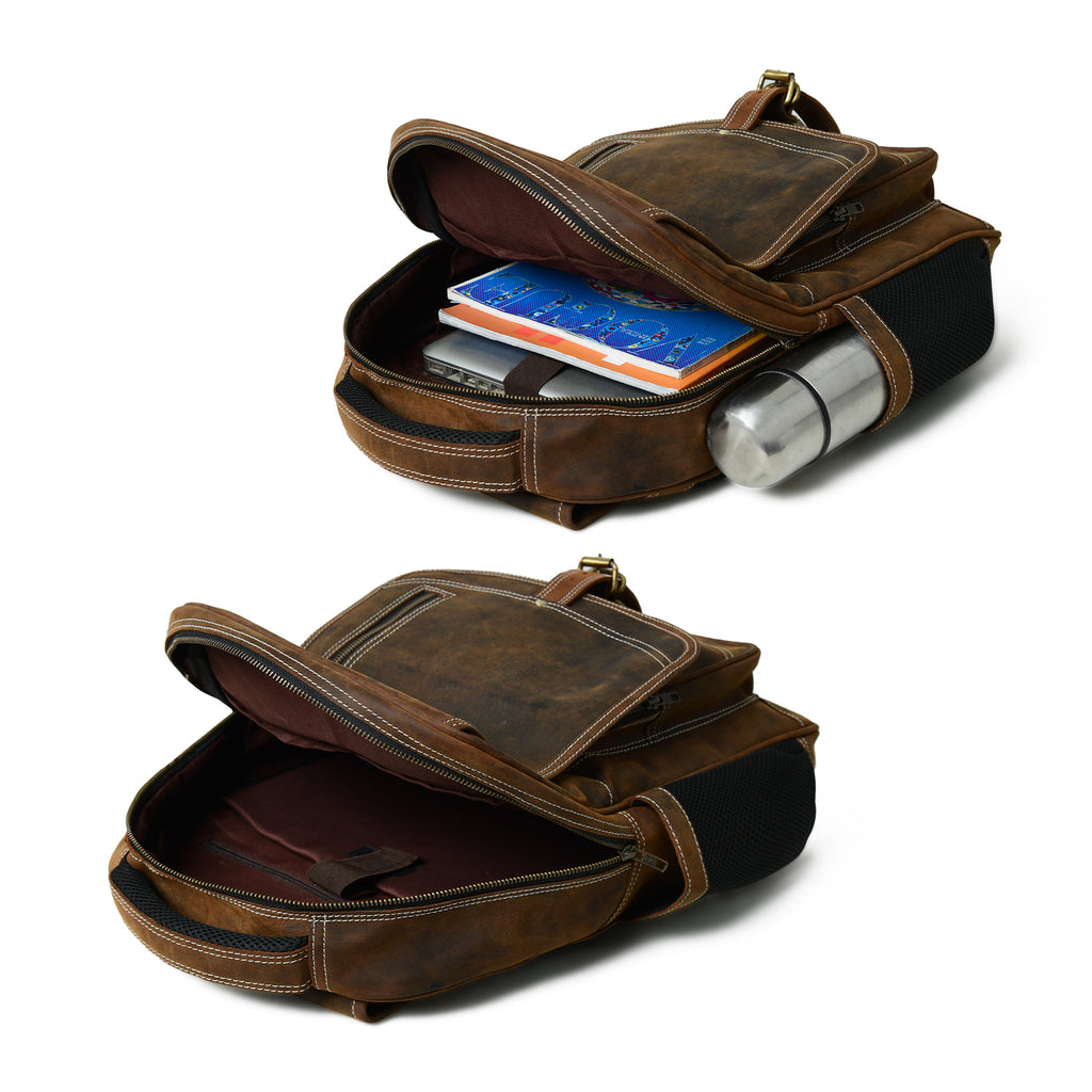 001 Leather Backpack