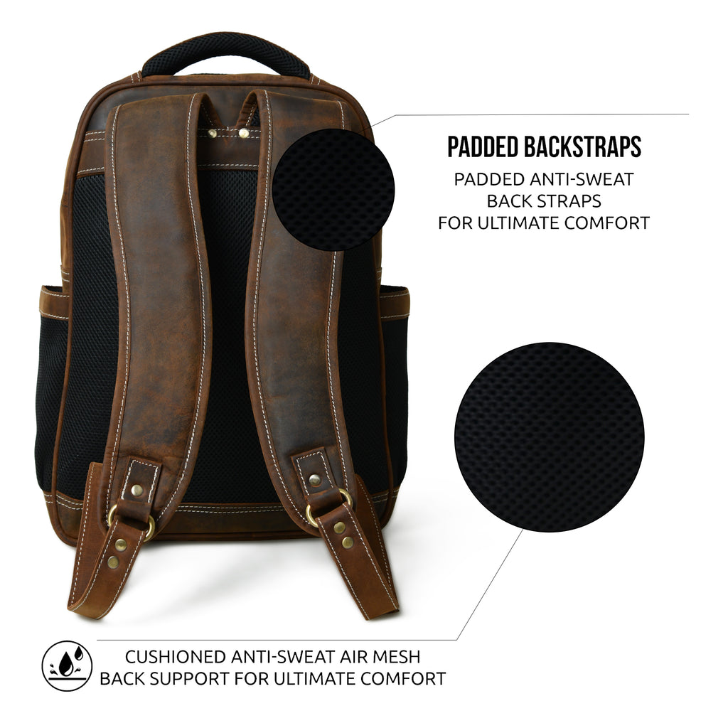 001 Leather Backpack