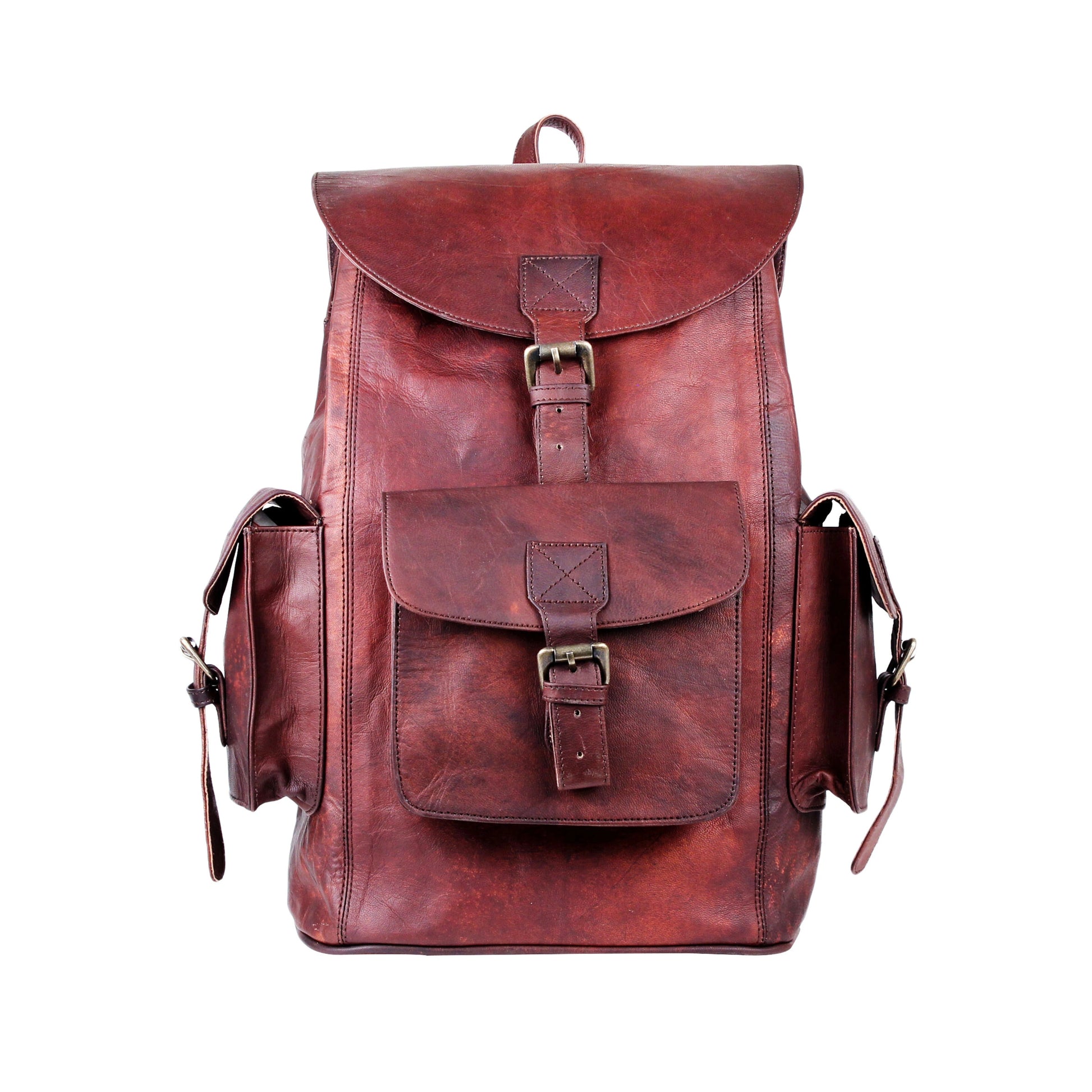 009 Leather Backpack