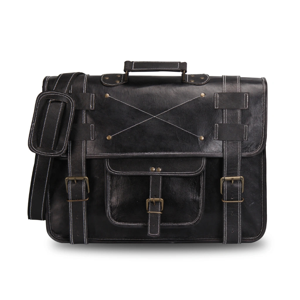 007 Leather Messenger