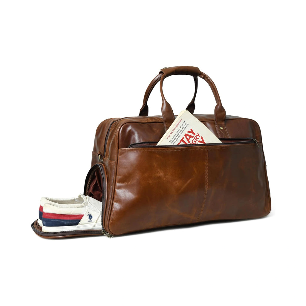 Leather Sierra Travel Duffle