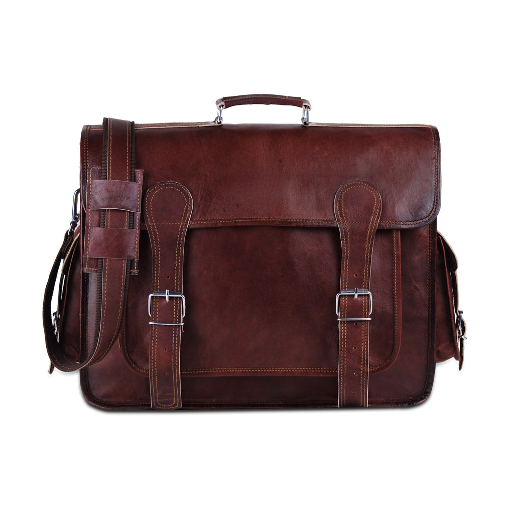 003 Leather Messenger