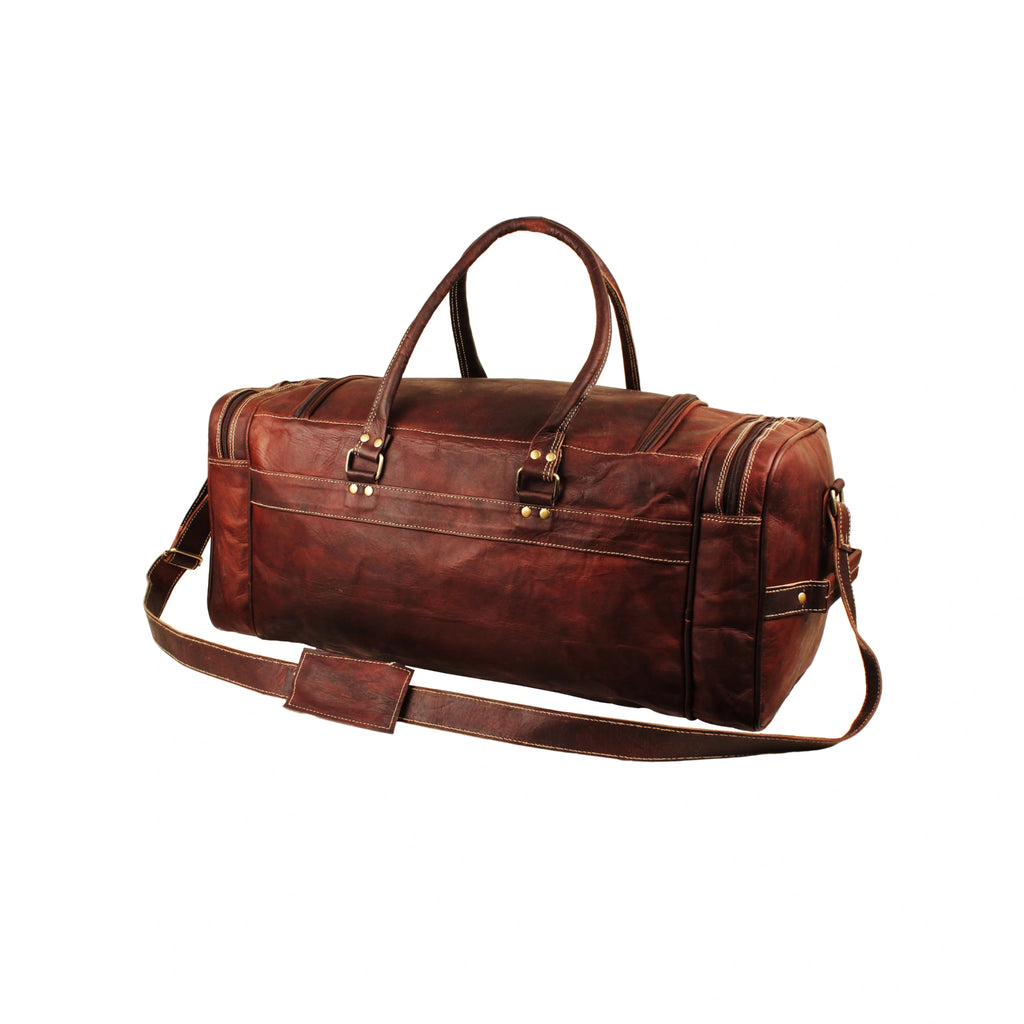Leather Pioneer Duffle Bag