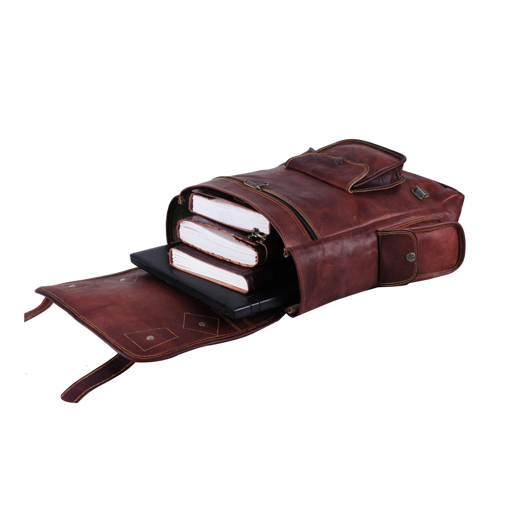 006 Leather Backpack
