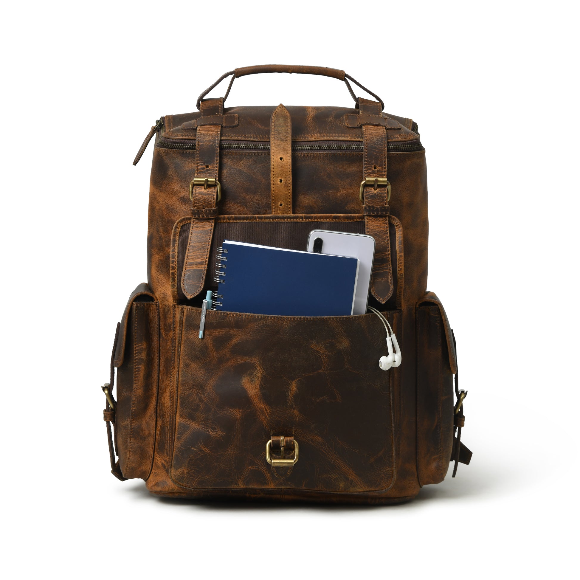 Franklin Urban Leather Backpack