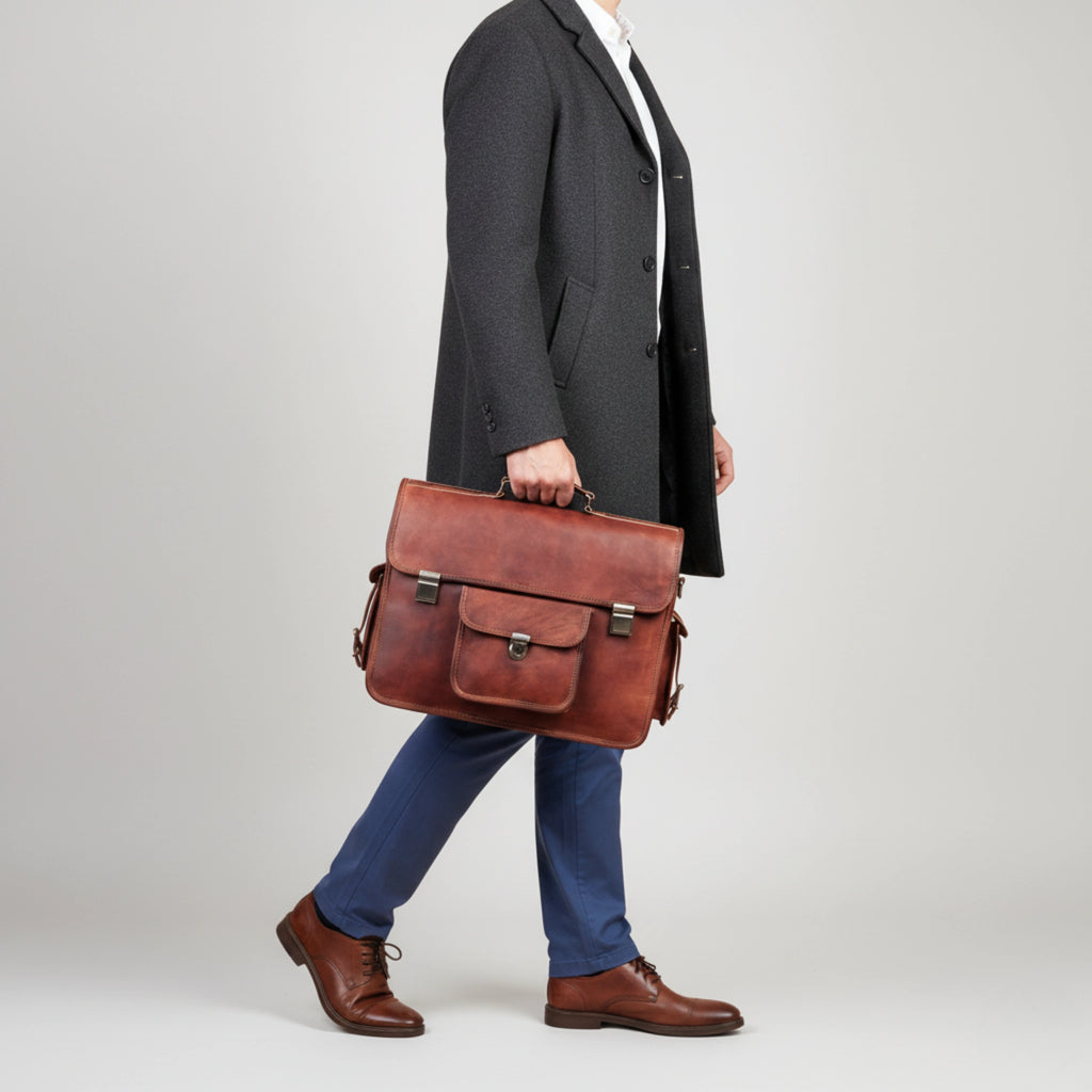 Grant Structured Vintage Messenger