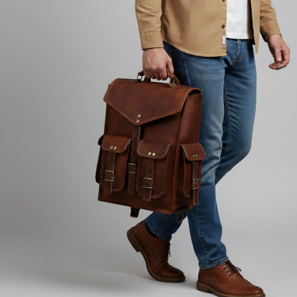 Cooper Signature Leather Backpack
