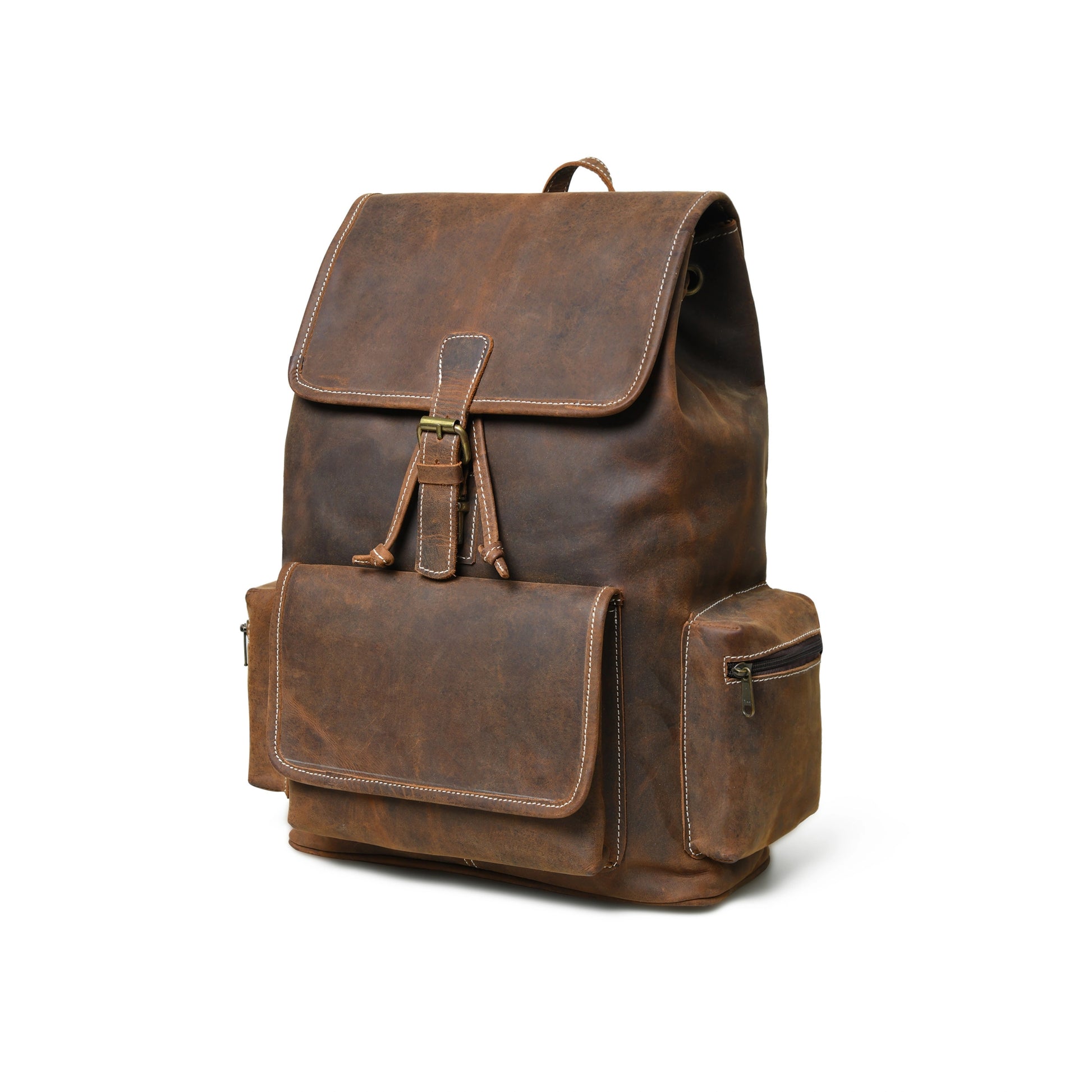 002 Leather Backpack