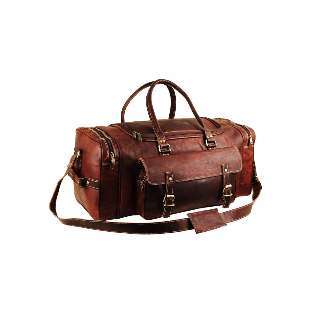 Leather Pioneer Duffle Bag