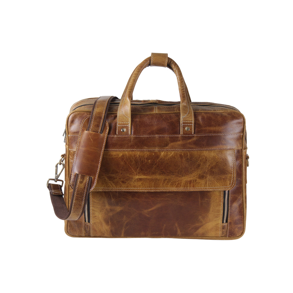 028 Leather Messenger