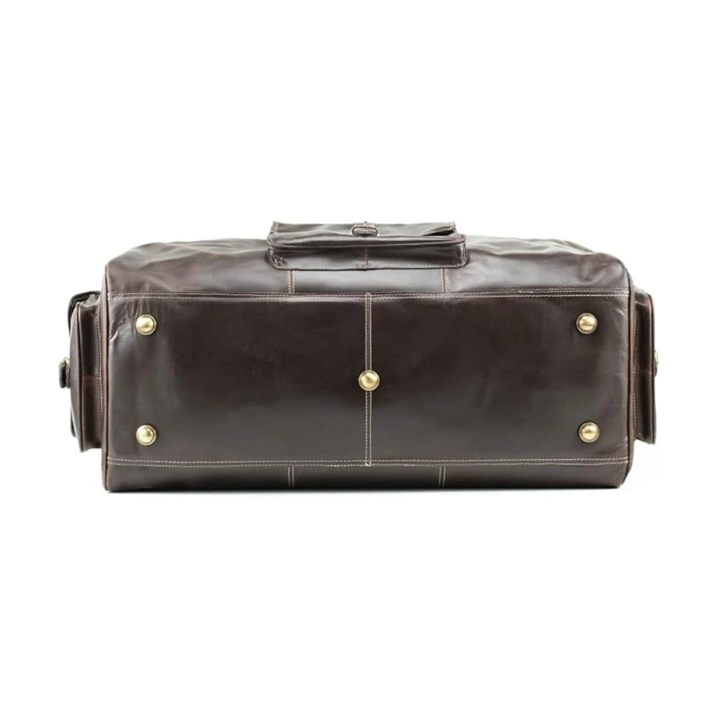 Everglades Waxed Leather Duffle