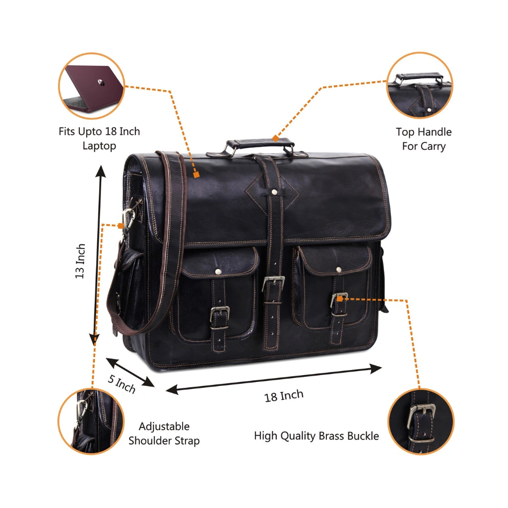 008 Leather Briefcase