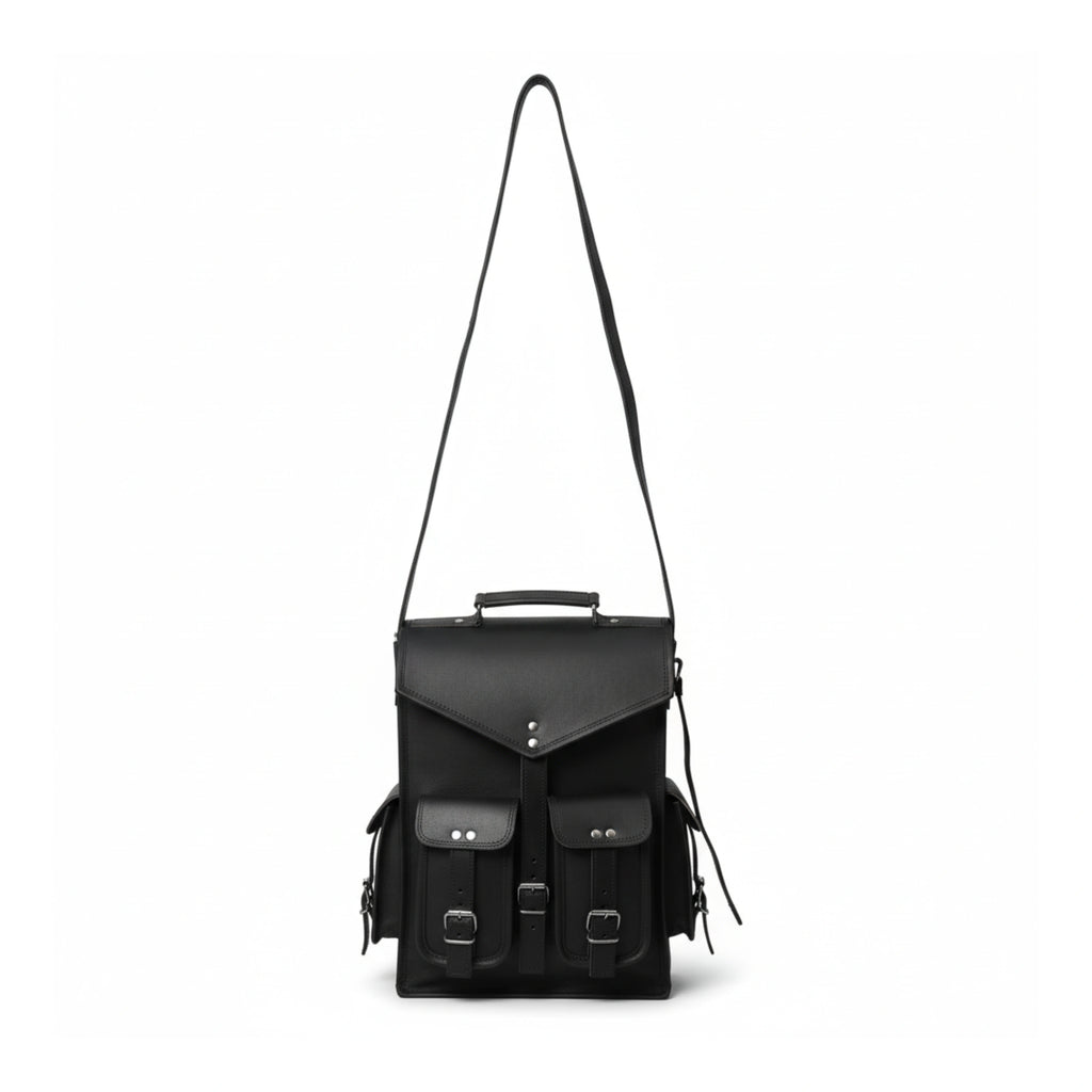 014 Leather backpack