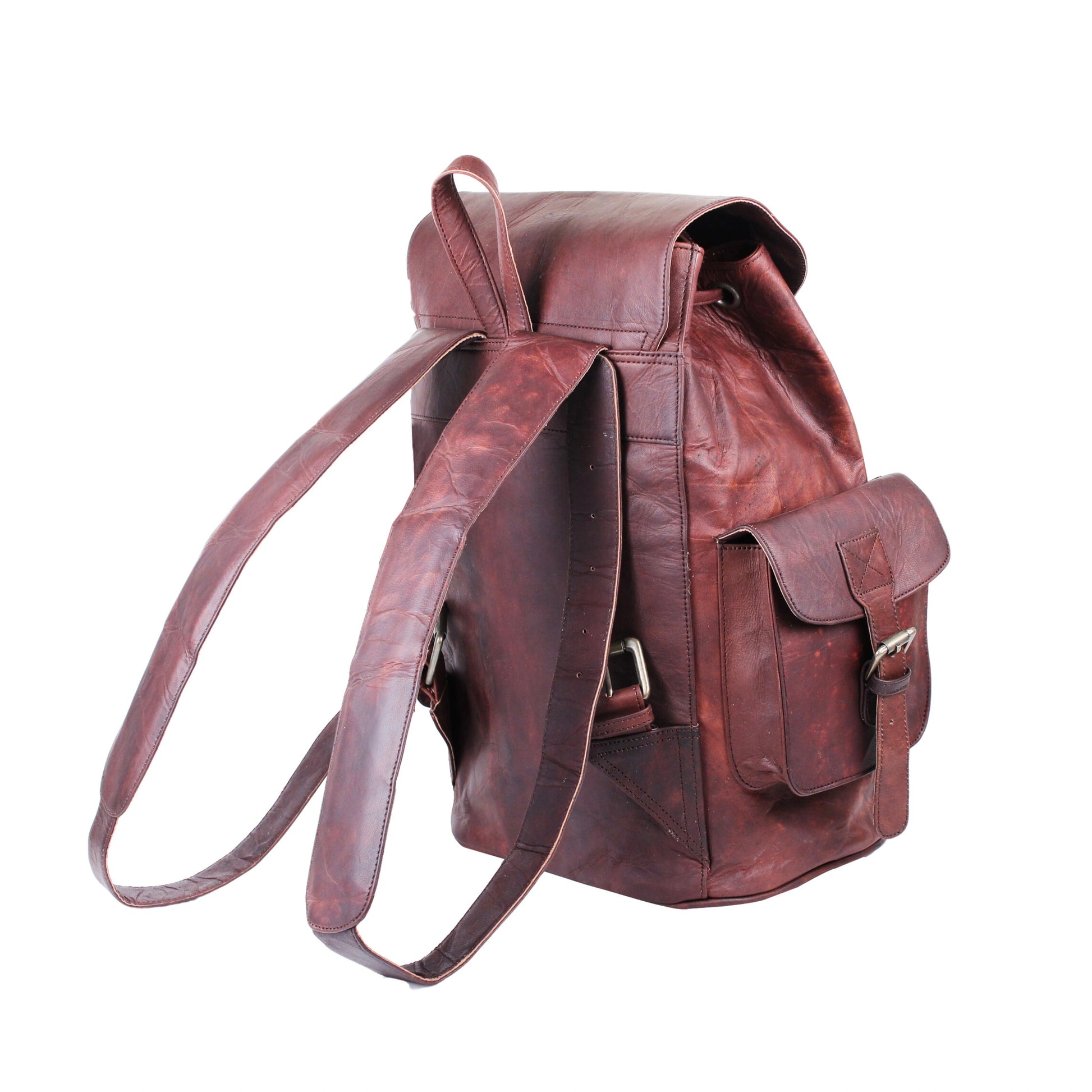 009 Leather Backpack