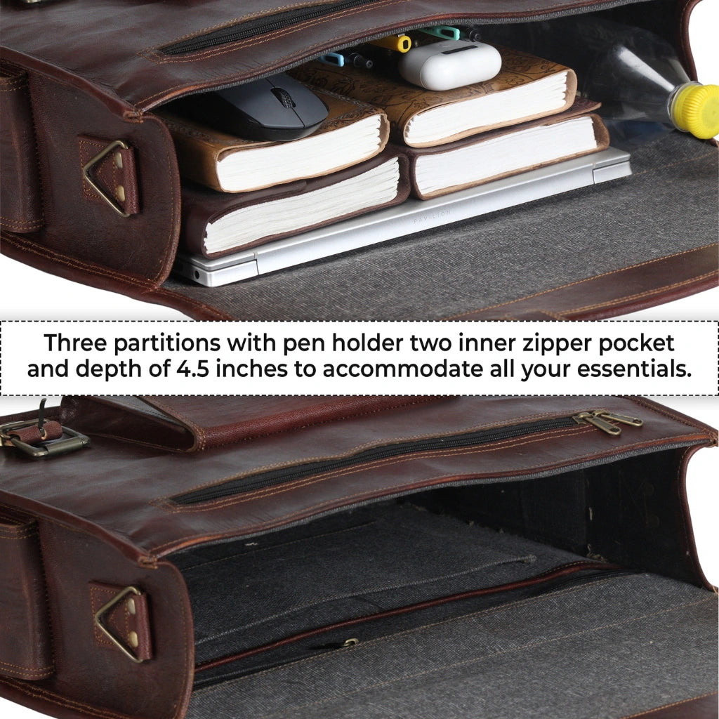 010 Leather Briefcase