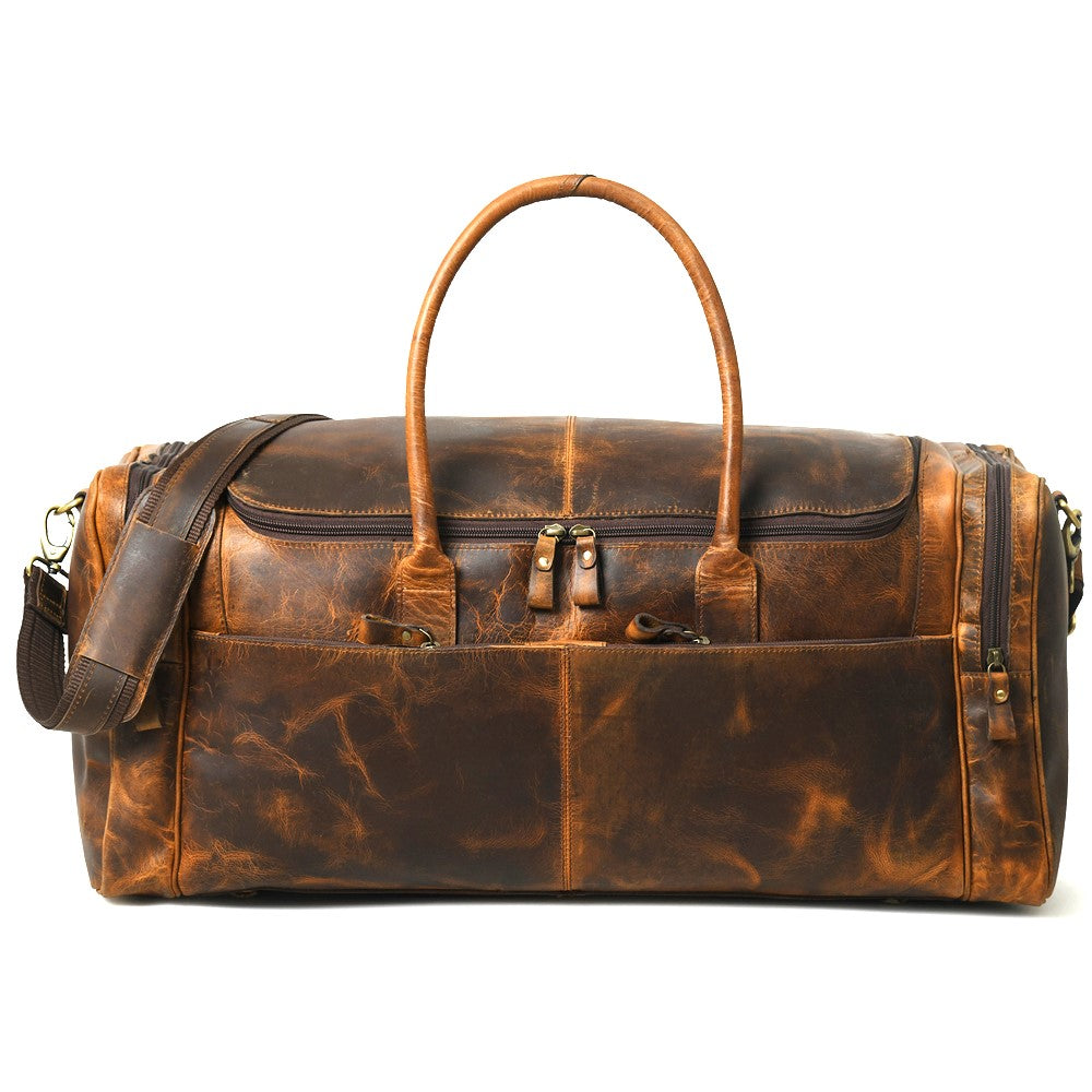 022 Leather Heavy Duty Crunch Duffle