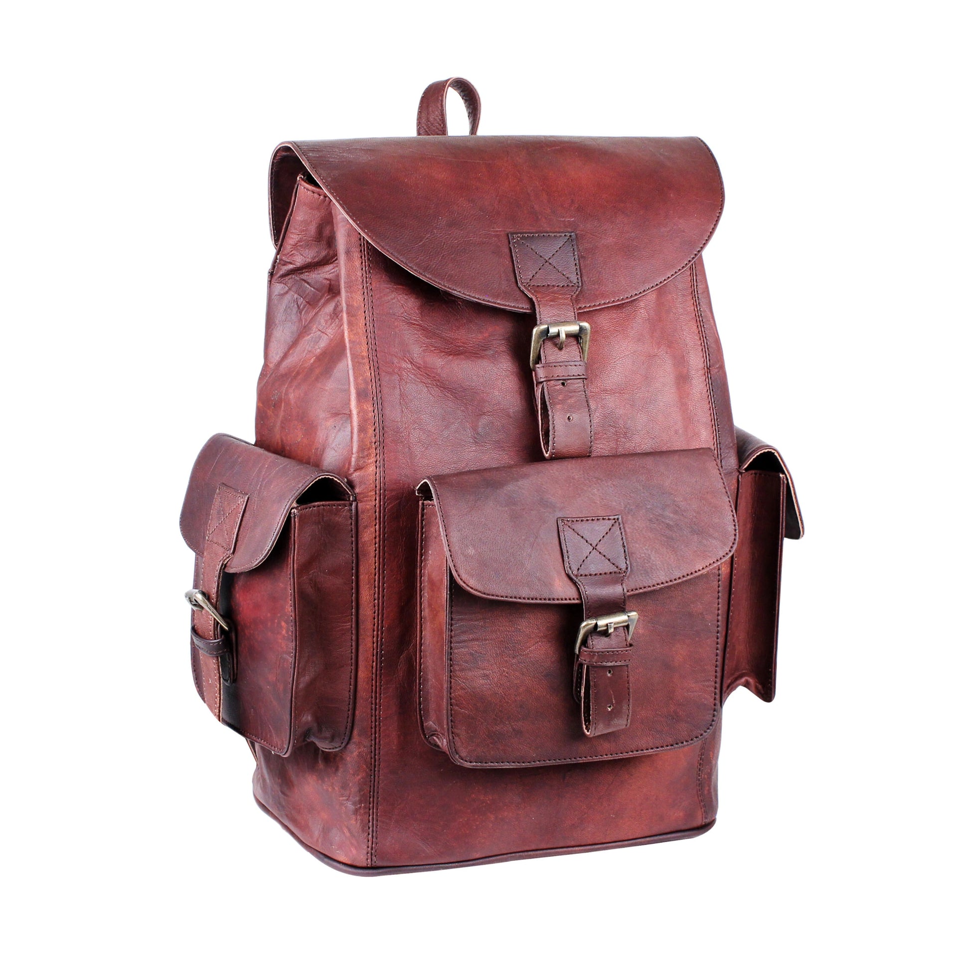 009 Leather Backpack