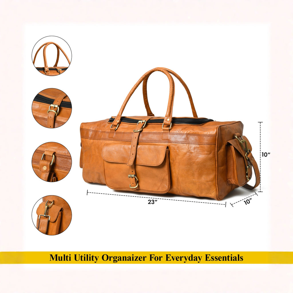 Leather Mesa All-Terrain Duffle