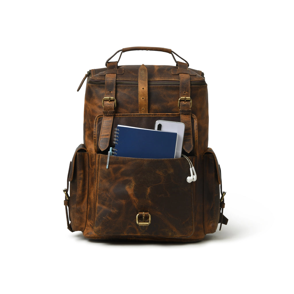 Franklin Urban Leather Backpack