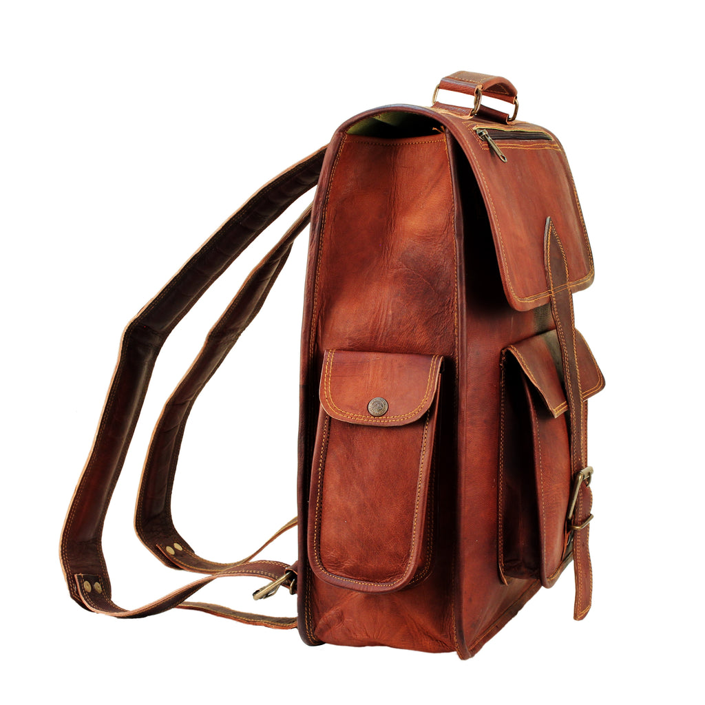 007 Leather Backpack