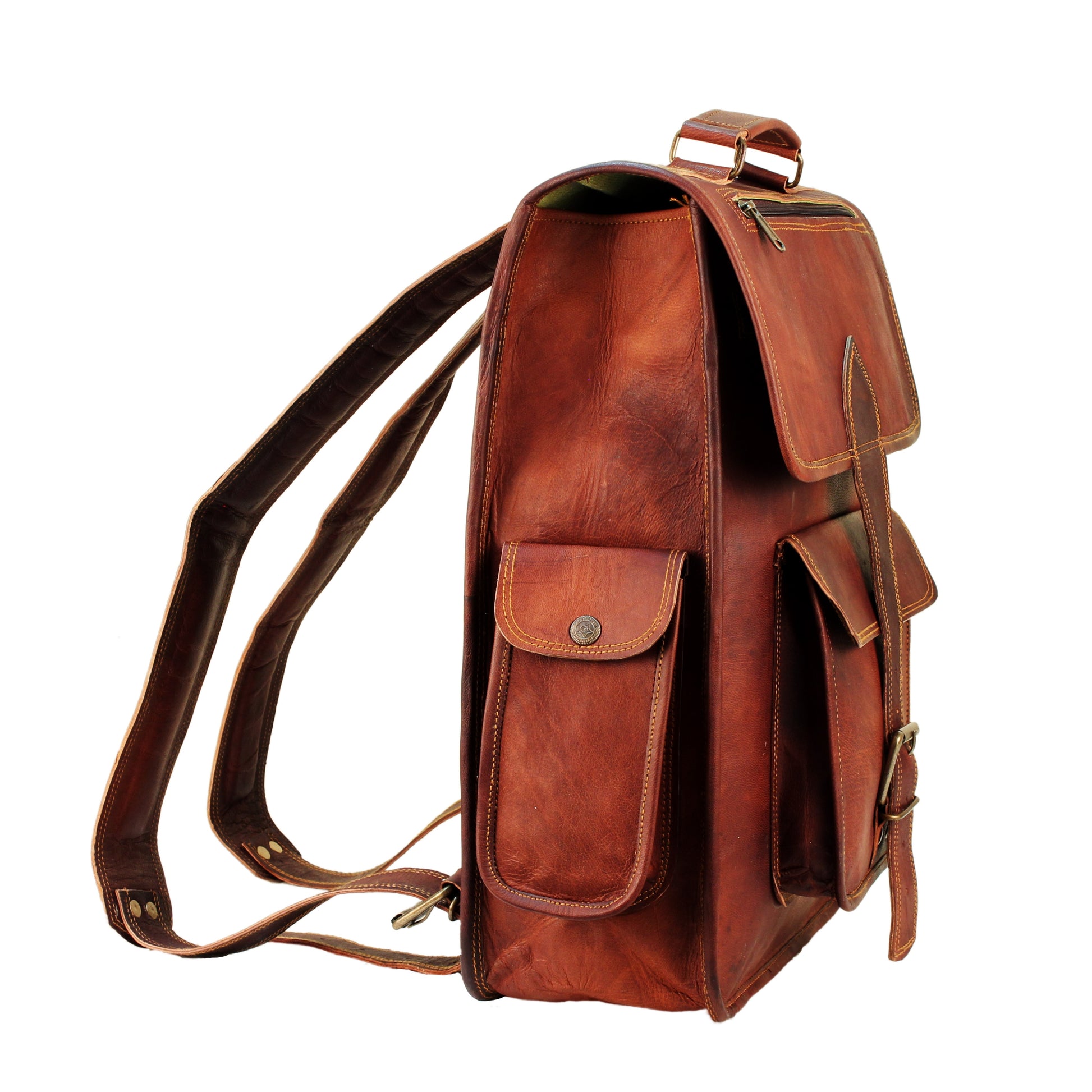 007 Leather Backpack