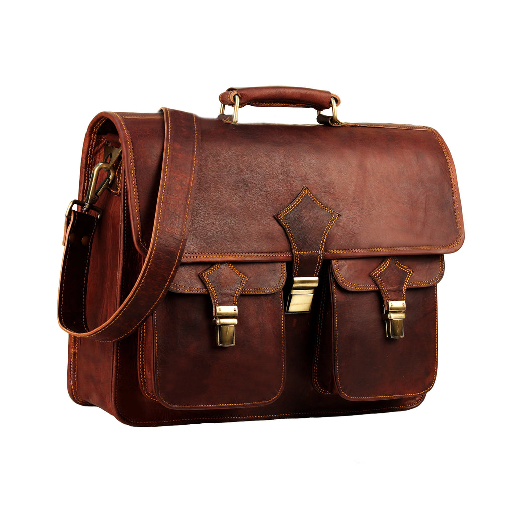 019 Leather Messenger