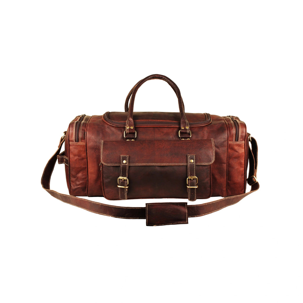 Leather Pioneer Duffle Bag