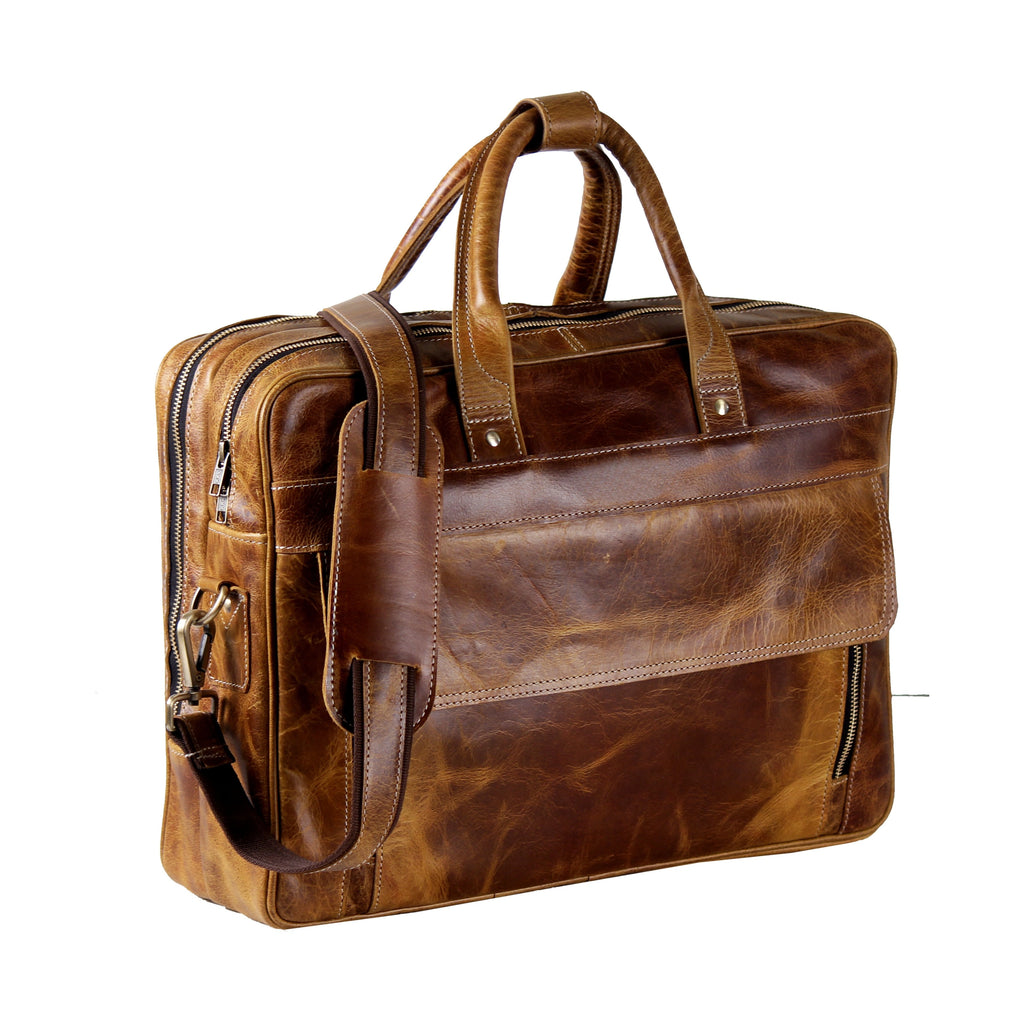 028 Leather Messenger