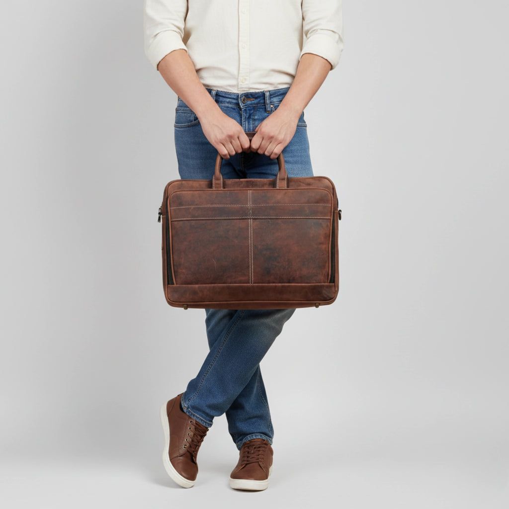The Diplomat Sleek Slim Briefcase