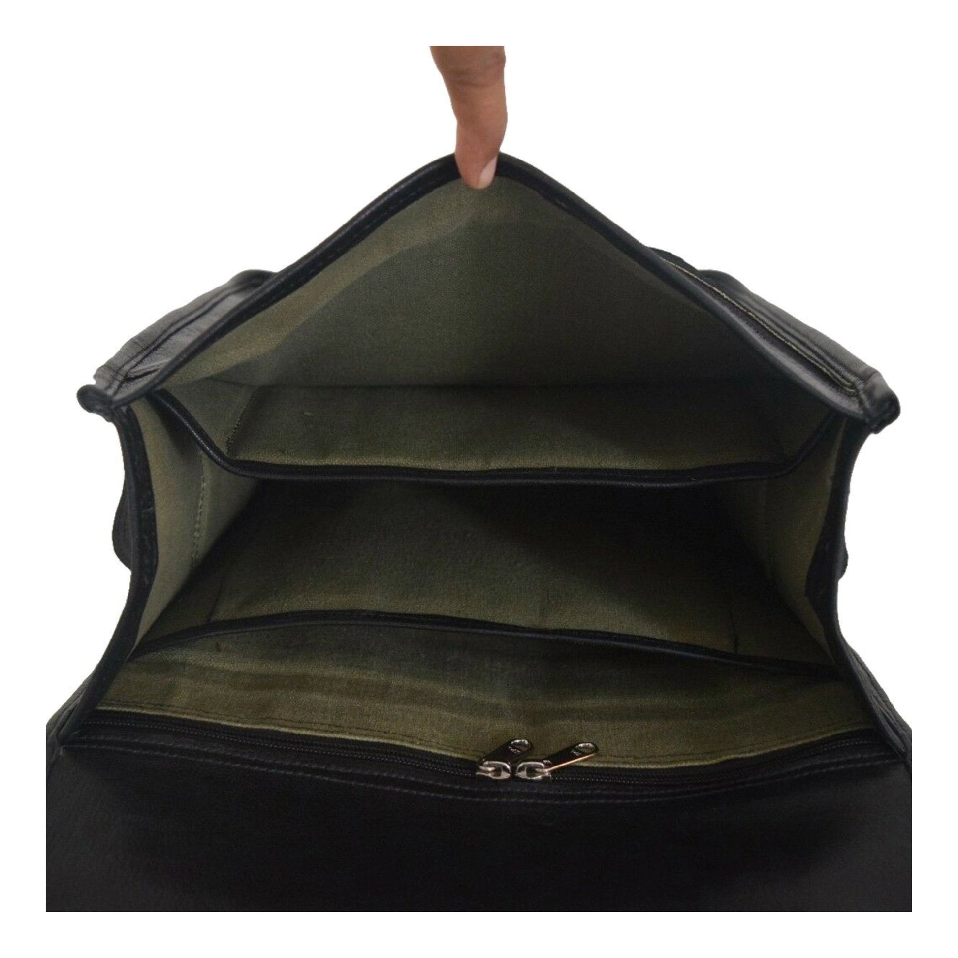 021 Leather Backpack