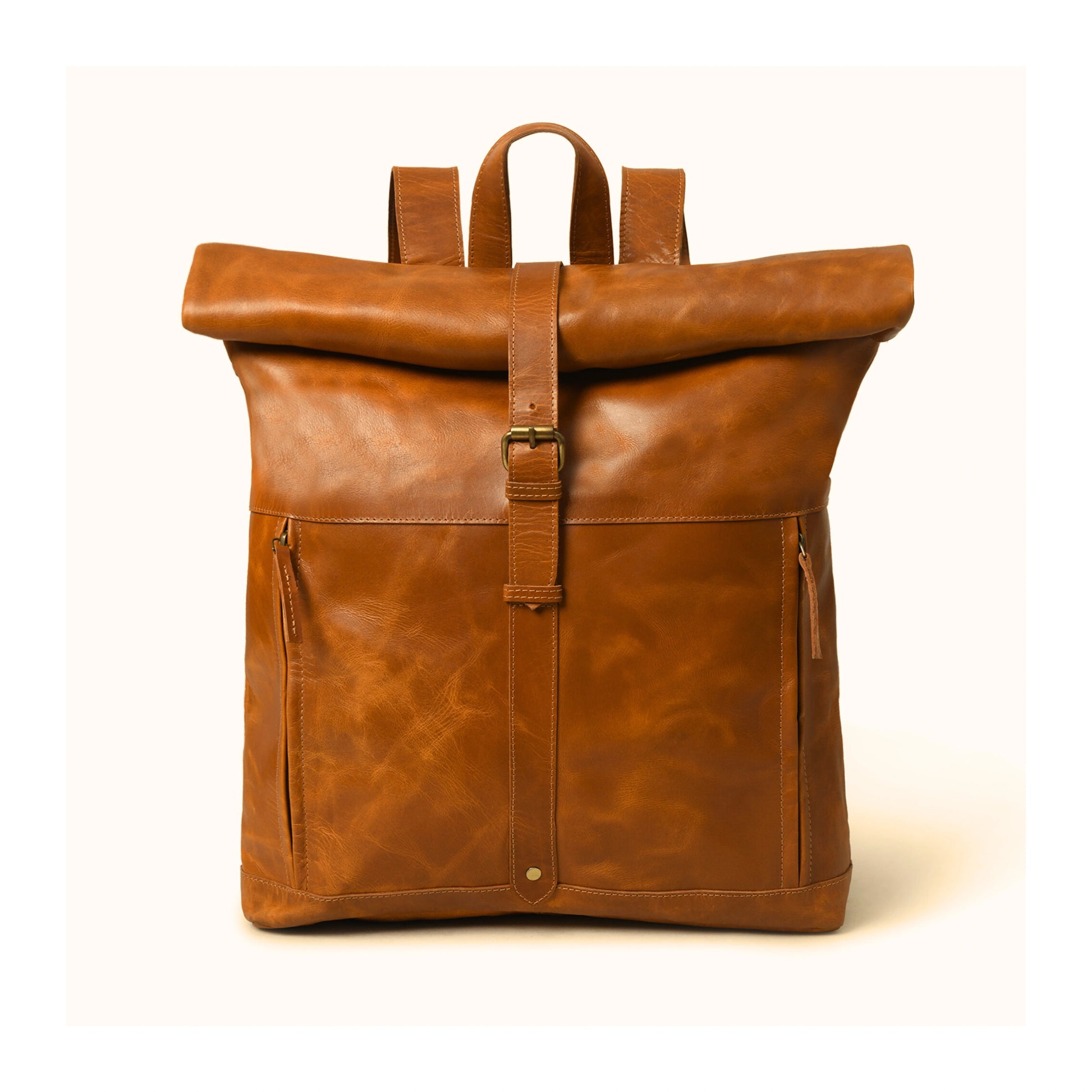 botkier dakota small quilted leather convertible backpack best roll top leather backpack by IND Leather USA