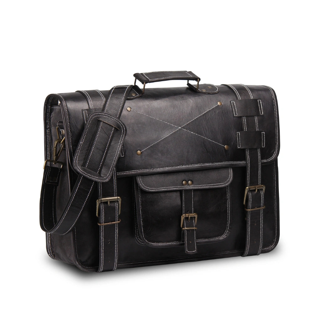 007 Leather Messenger