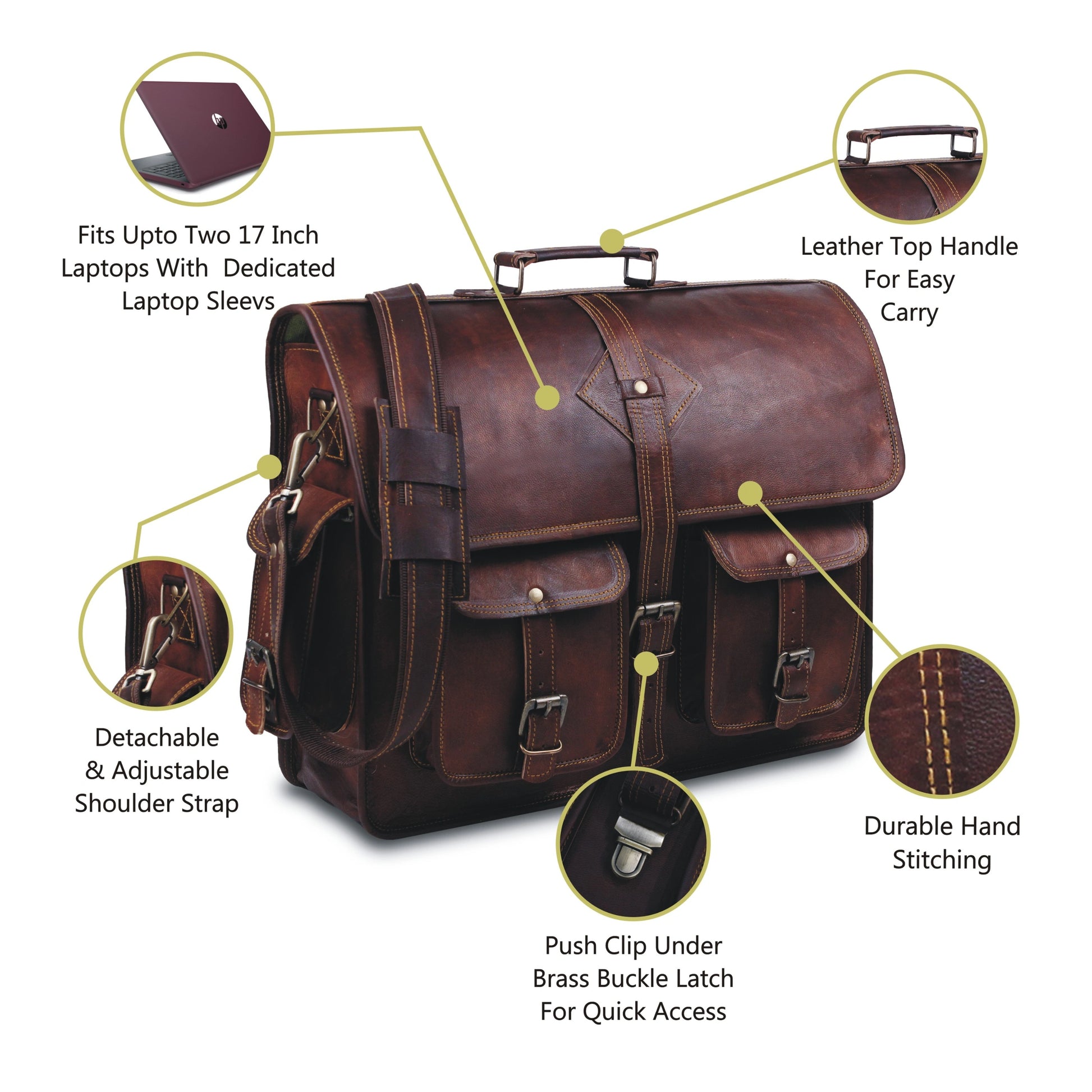 Lincoln Messenger Bag