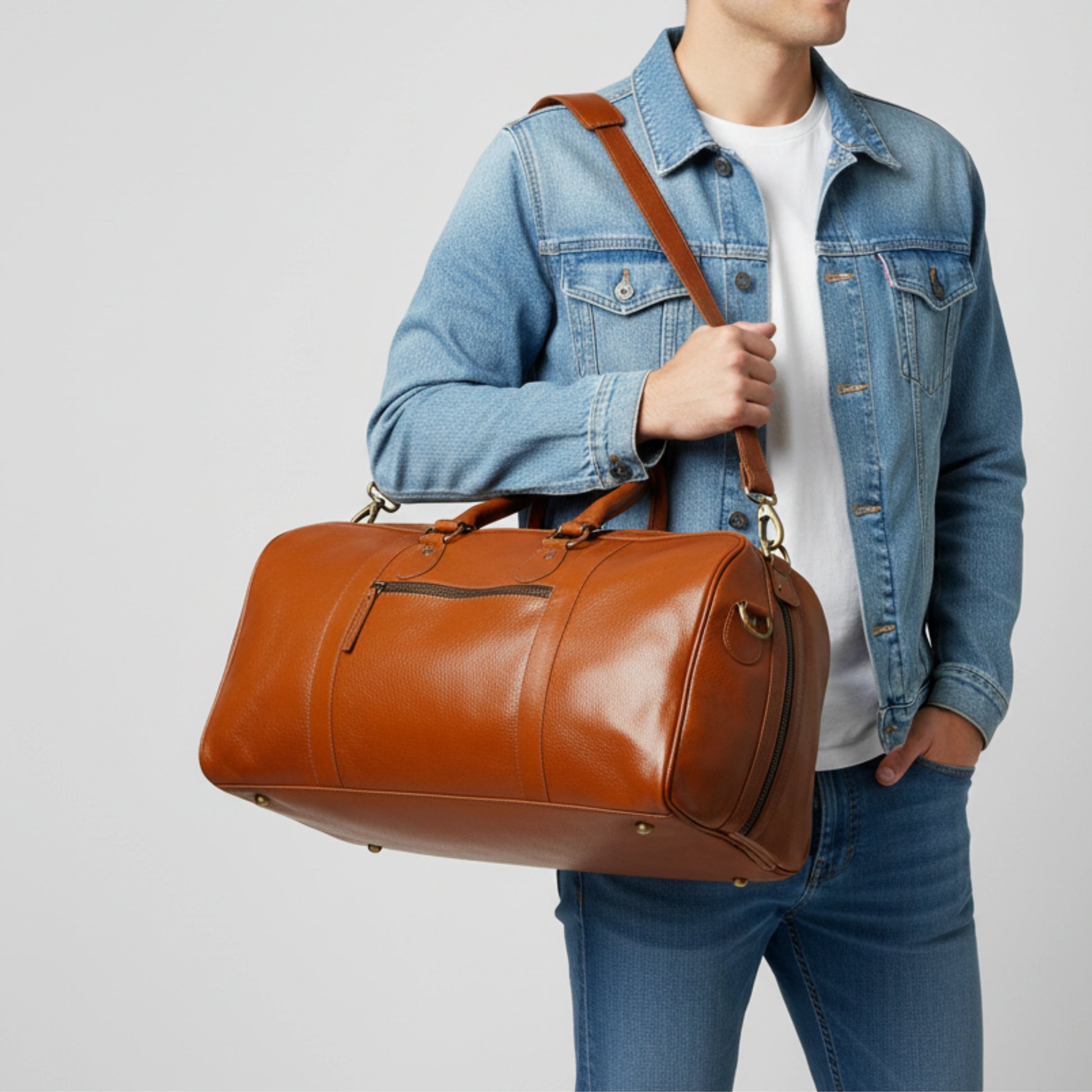 Leather Madison Duffle