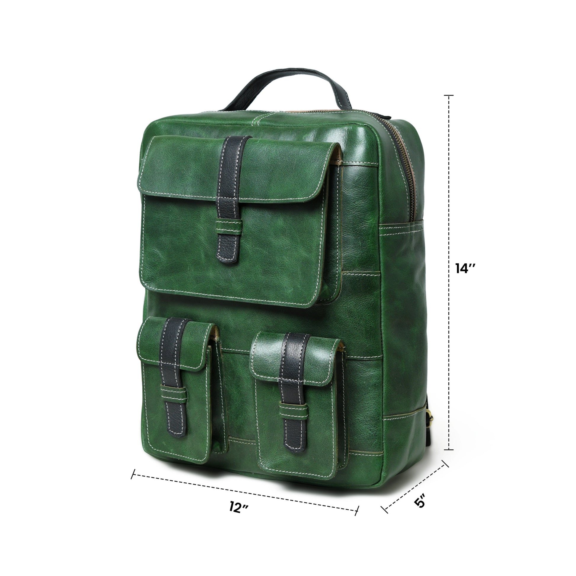 004 Leather Backpack