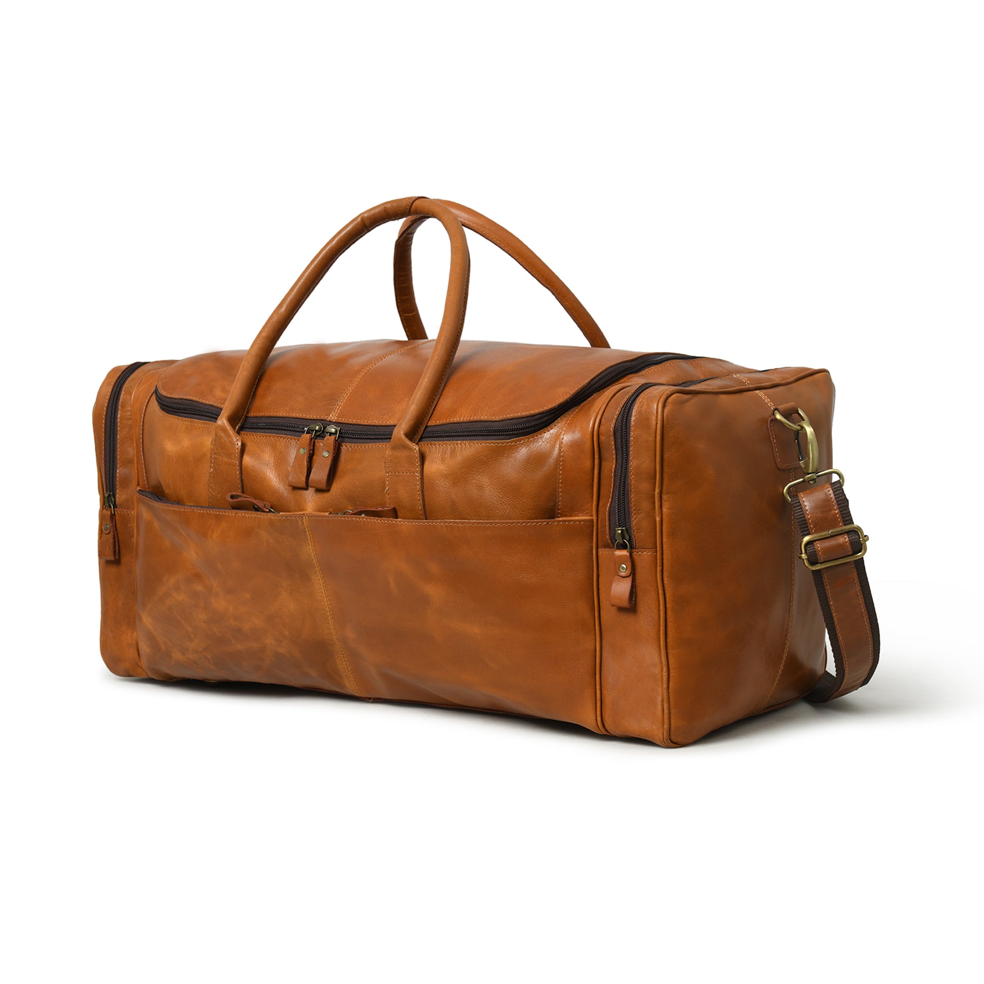 001 Leather Duffel Bag