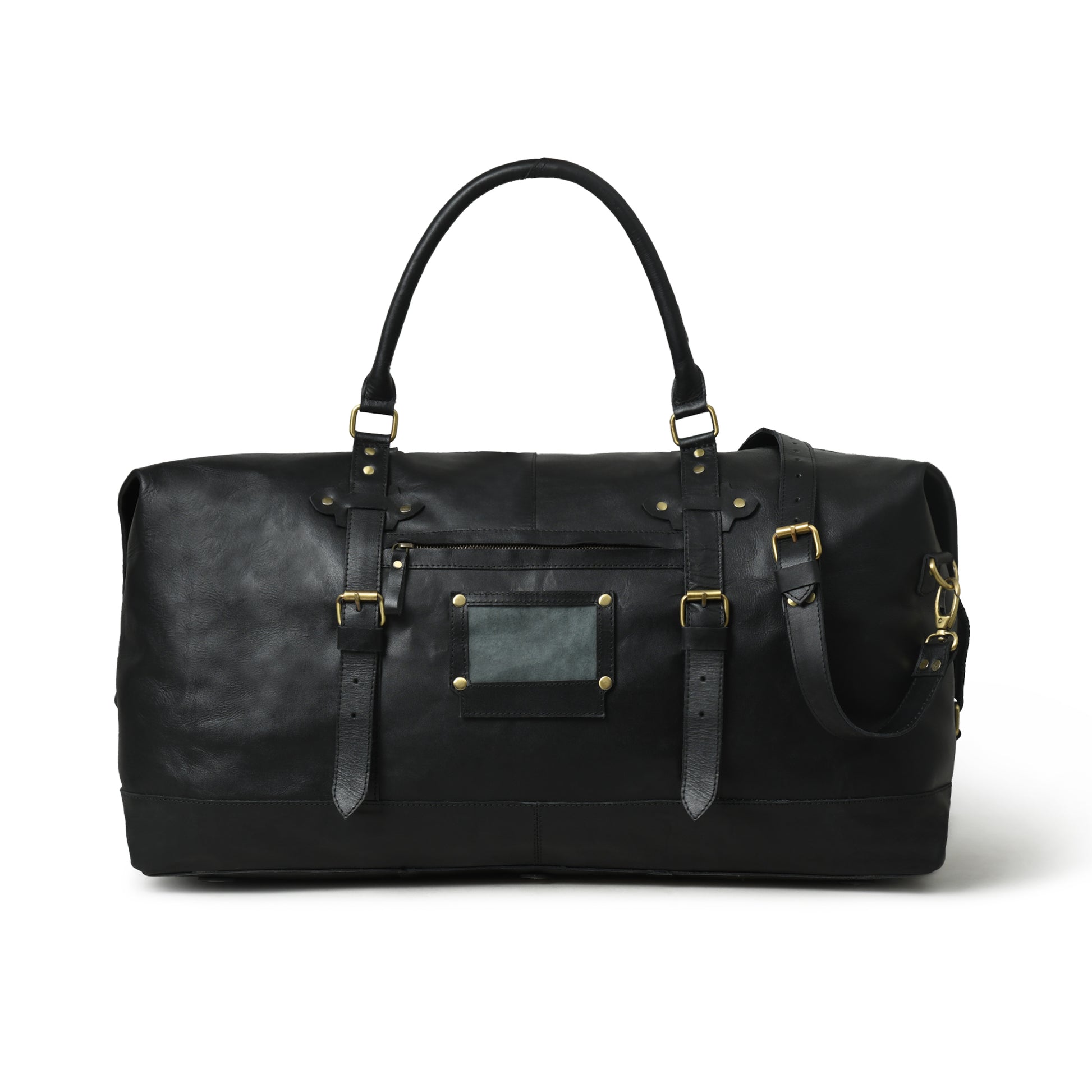 009 Leather Duffel Bag
