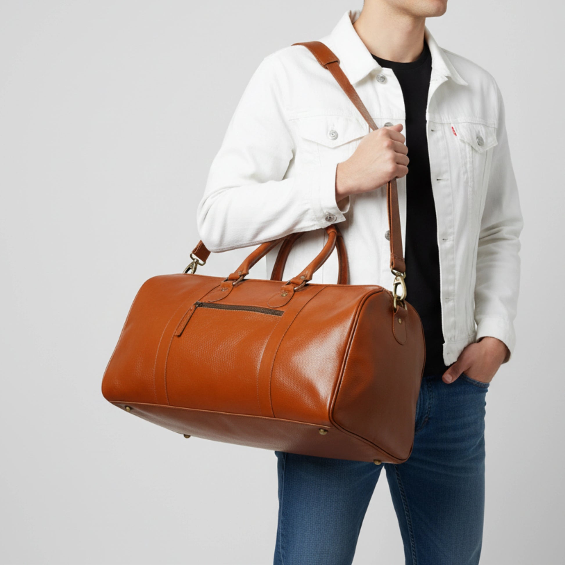 Leather Madison Duffle