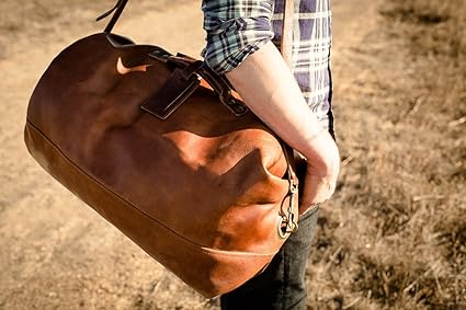 023 Leather Rolling Duffle