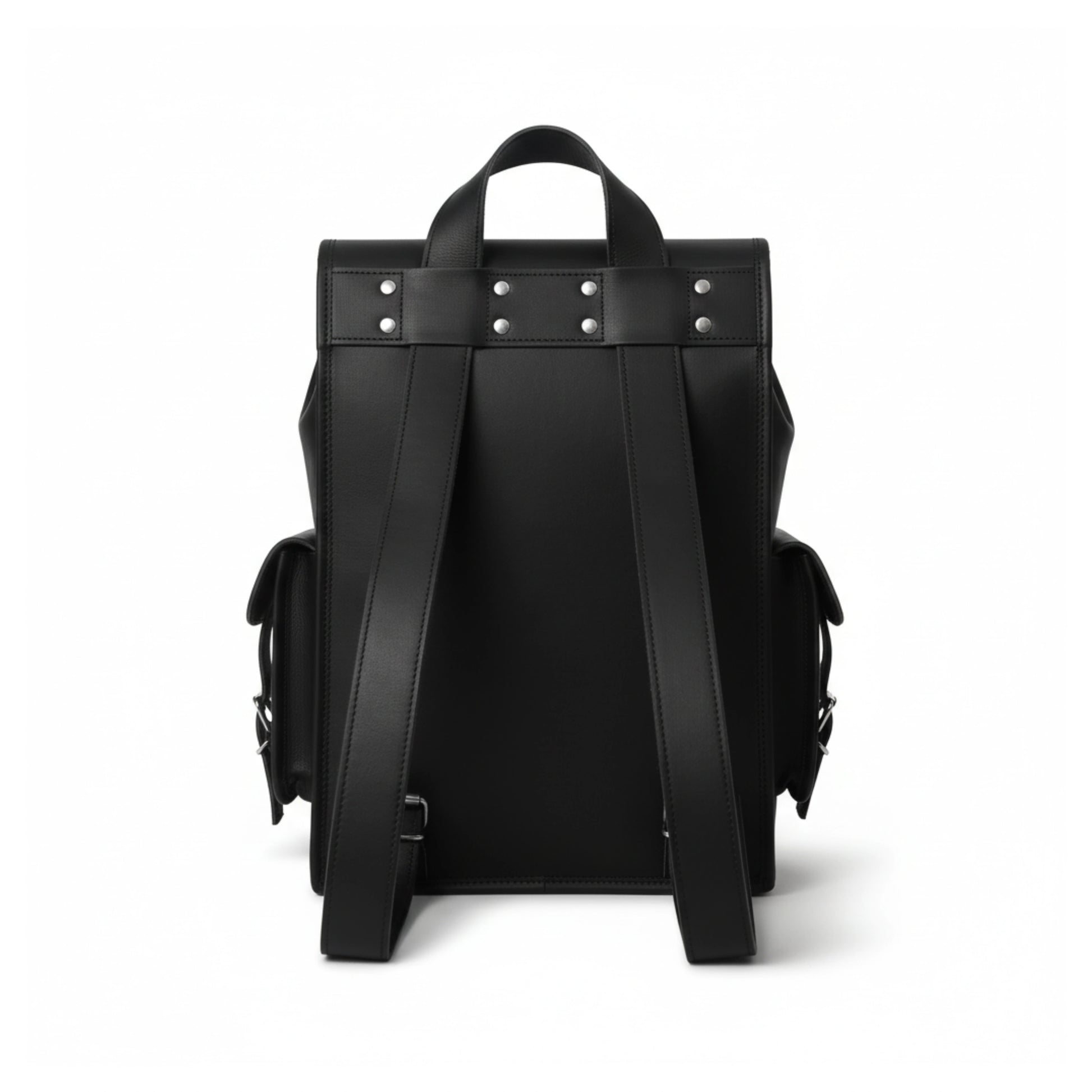 014 Leather backpack
